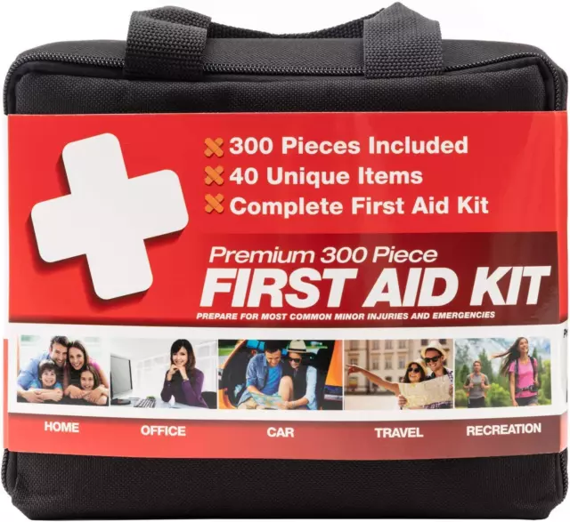 Kit de primeros auxiliares de supervivencia 300 piezas para exteriores de emergencia