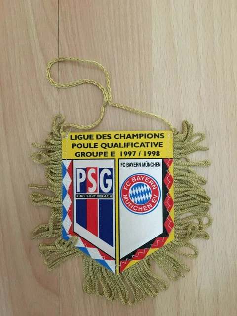 FANION 10*9 CM PARIS SAINT-GERMAIN PSG Vs GIRONDINS BORDEAUX 1/2 COUPE FRANCE 86 EUR 24,99 - FR