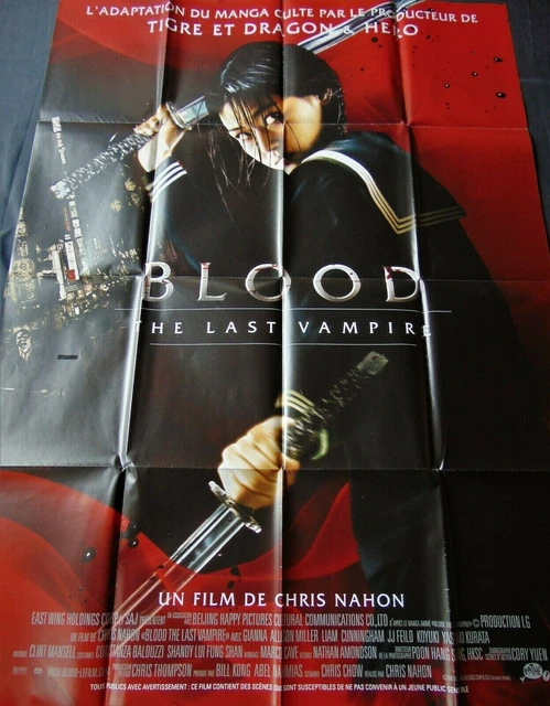 Blood The Last Vampire Affiche ORIGINALE 120x160cm Poster 47" 63" 2009