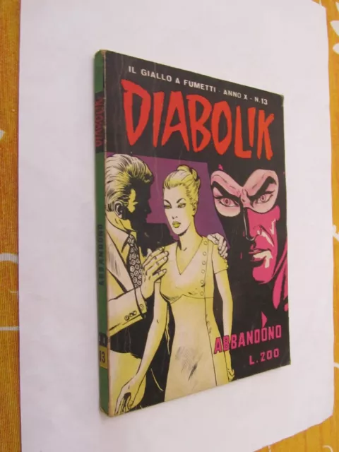 Diabolik Originale N. 13 Anno X - Anno 1971 - Ottimo