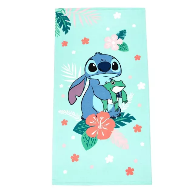 Stitch Tropical Beach Bath Pool Towel 27" x 54" by Disney