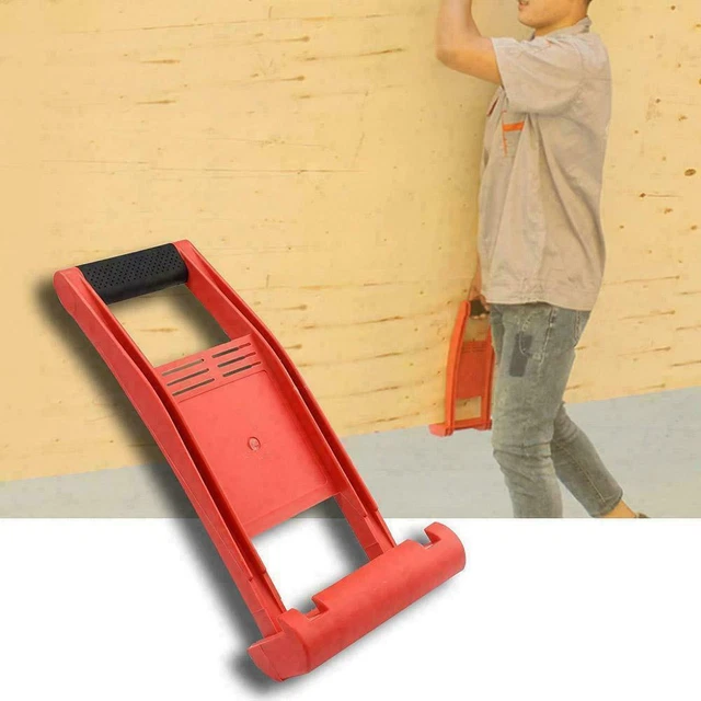 Sollevatore fogli muro a secco 80 kg resistente pannello legno maniglia strumenti Z1O4 B0D9