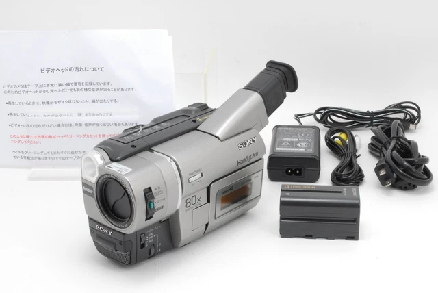 SONY CCD-TRV80 STEREO HI8 8mm Video8 camera Camcorder VCR