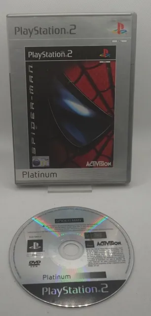 Spider-Man: The Movie Platinum (Sony PlayStation 2, 2003) Manual Missing