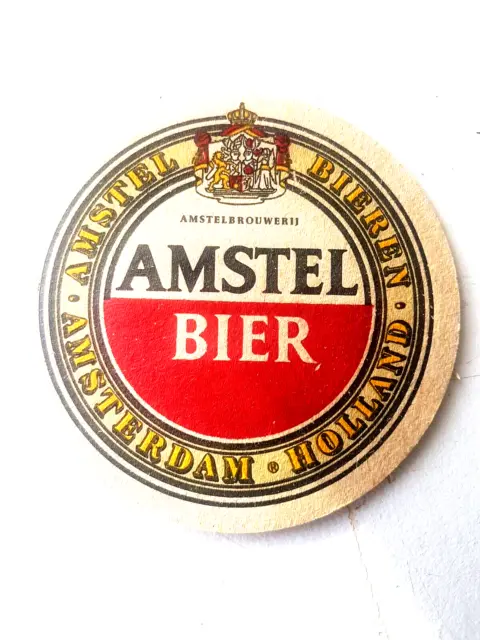 Vintage  AMSTEL  -  BIER     Cat No'??  Beer mat Coaster