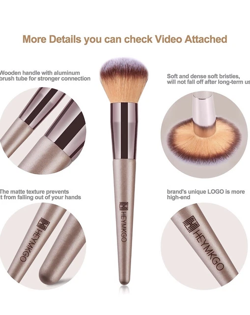 Pennelli Make Up professionali Set di 15 pennelli trucco Morbide