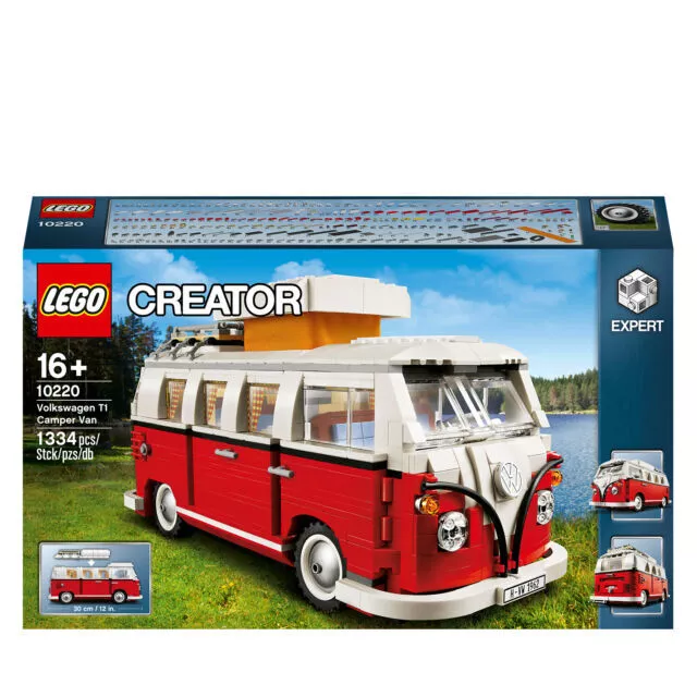 LEGO CREATOR EXPERT Volkswagen T1 Camper Van Campingbus 10220 1te Auflage! NEU