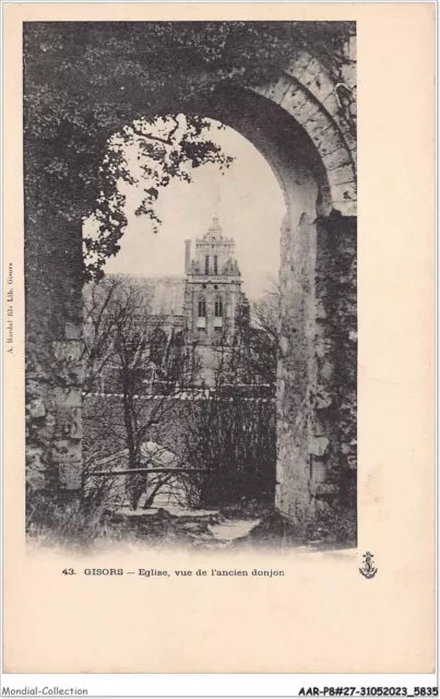 AARP8-0670 -  GISORS - Eglise - Vue De L'Ancien Donjon