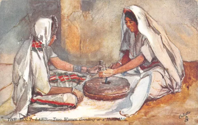 Cpa Illustrator / Orientalist / Oilette / Fulleylove The Holy Land Women