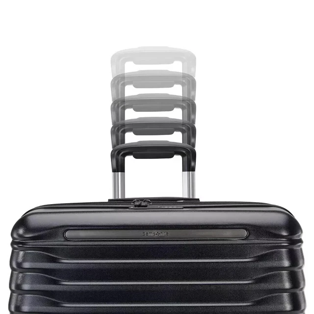 Lot Samsonite Element XLT 2.0 Noir - 2 Valises Rigides 4 Roues - Neuves