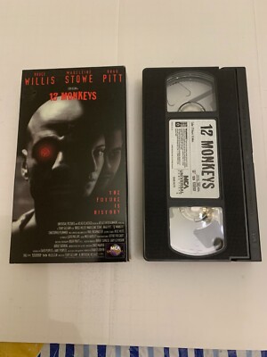 1995 12 MONKEYS VHS Video Tape Bruce Willis £5.38 - PicClick UK