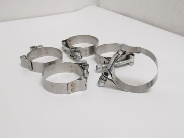 192261 New-No Box; MFG- 1XGU9 Lot-5; T-Bolt Hose Clamp; Max 2-9/16" Diameter