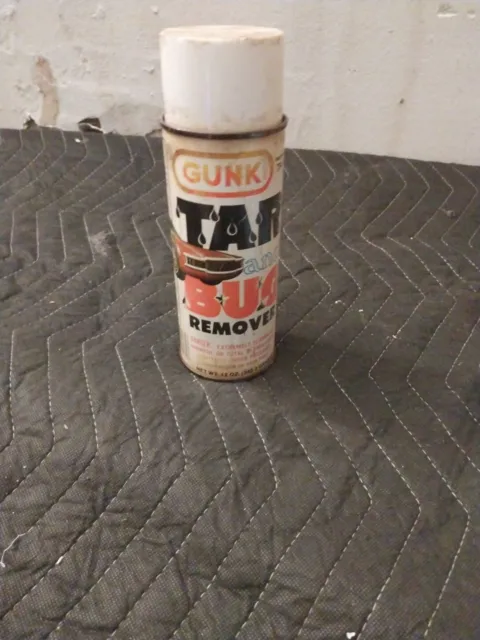 Vintage Gunk Tar And Bug Remover 12 Oz