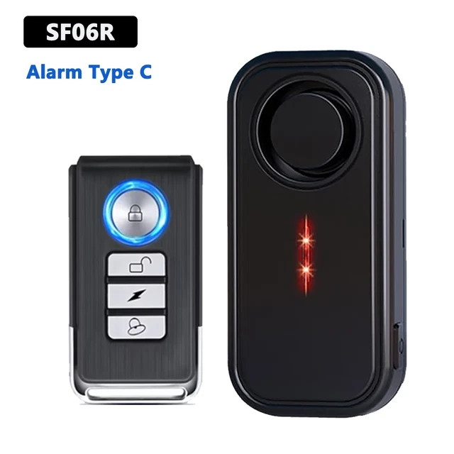 WIRELESS ALARM LOCK Bicycle Bike Anti-Theft Security System With Remote  Control 40.50 - PicClick UK