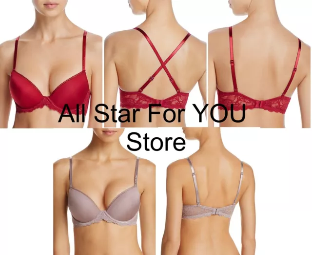 Calvin Klein Bra Seductive Comfort Demi Lift Convertible Bra QF1444