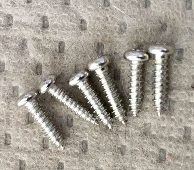 Laguna Strat Electric Guitar Tuners Original Mounting Screws Set of 6