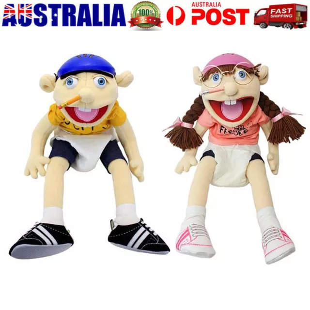 60cm Jeffy Puppet Jeffy Hand Puppet Plush Toy Stuffed Doll Kids Birthday Gift