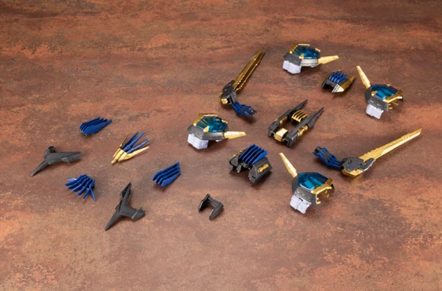 KOTOBUKIYA HMM Zoids EZ-054 Liger Zero Ix unit Plastic Model Parts Set