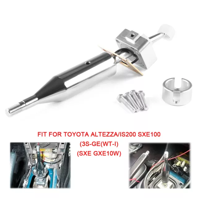 Racing Quick Shift Short Throw Shifter for TOYOTA ALTEZZA/IS200 SXE100 Silver