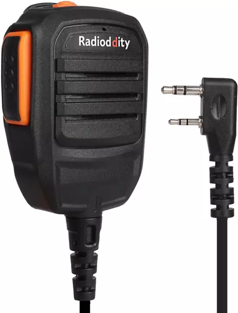 Radioddity RS22 Lautsprecher Tragbar Mikrofon Für Radioddity GD-77 DM-5R DMR Fun