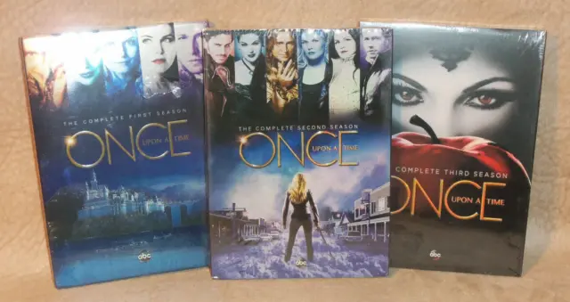 NEW ABC 'Once Upon a Time' TV Show Series Complete Seasons 1-3 DVDs Free Ship