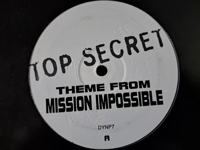 IMF Top Secret ‎– Theme From Mission Impossible -12" Record- Dynamo ‎– DYNP7 -UK
