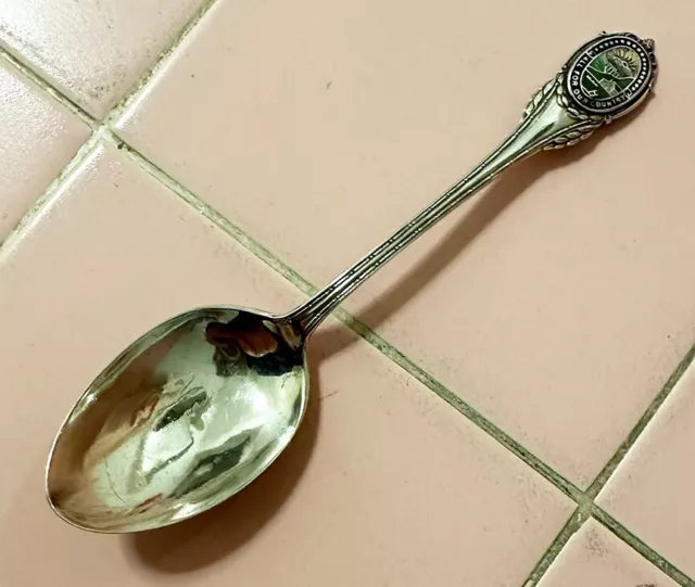 1922 Antique Sterling Silver Souvenir Spoon Nevada All For Our Community Mayer