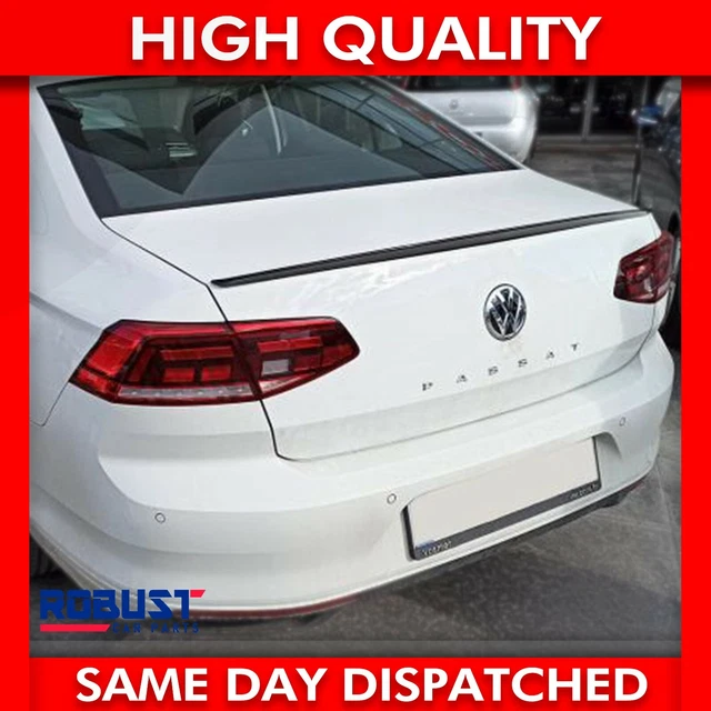 PIANO BLACK REAR Trunk (Lip) Spoiler For Vw Passat B6 B7 B8 (2014