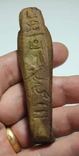 Zurqieh -As22470- Ancient Egypt. 26Th Dynasty. Faience Ushabti. 600 - 300 B.c