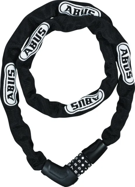 ABUS Zahlenschloss Steel-O-Chain 5805 Code Fahrrad Kettenschloss schwarz