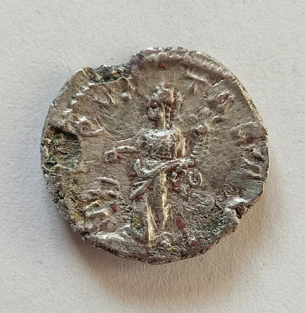 Antike Münze Römisches Reich Severus Alexander (208-235 n. Chr) Denar Silber Rom 2