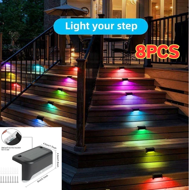 Solar Garten Leuchten 1/2/4X LED SOLARLEUCHTEN Wandlampen Zaunleuchte Garten Dachrinnenleuchte Außen EUR 11,99 - DE Balkon Beleuchtung