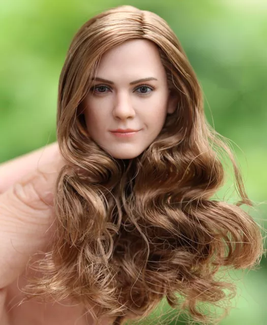 1/6 Female Head Sculpt Long Blonde Curly Hair For 12 PHICEN TBLeague  Figure USA