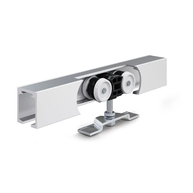 GEZE Perlan 140 Set Completo Montaje de Puerta Deslizante Carril-Guía Div. Largo