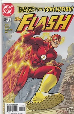 THE FLASH (VOL.2) #200 "BLITZ:THE CONCLUSION" By Johns & Kolins **Excellent**
