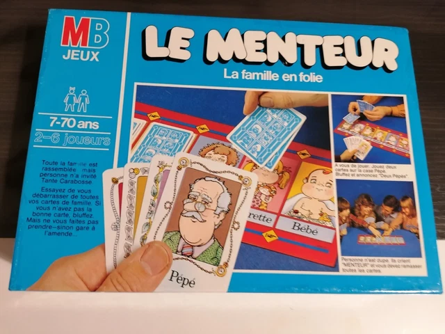 Règles Du Jeu Le Menteur La Famille En Folie LE MENTEUR LA famille en folie. JeuxMB. 1980 COMPLET. 7 ans et plus