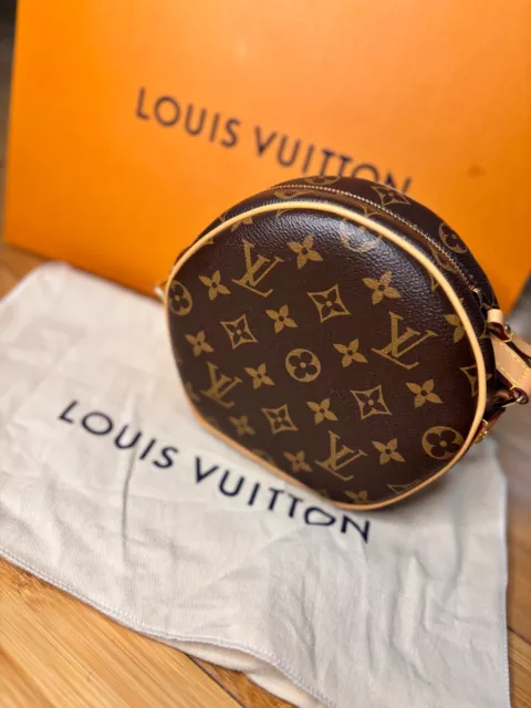 Authenticated Used Louis Vuitton Monogram Boite Bijou Case M47120 Trunk 