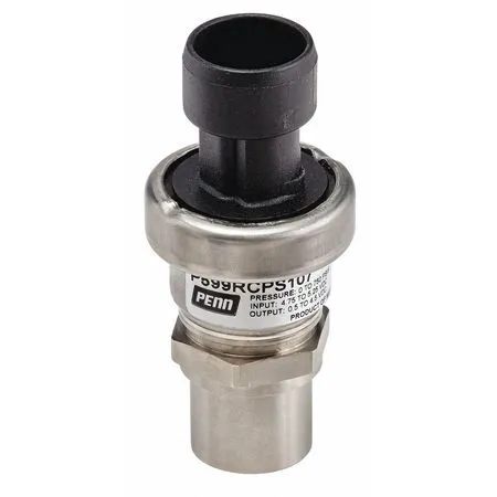 JOHNSON CONTROLS P599AAPS105K Pressure Transducer,304L SS,0 to 500 psi