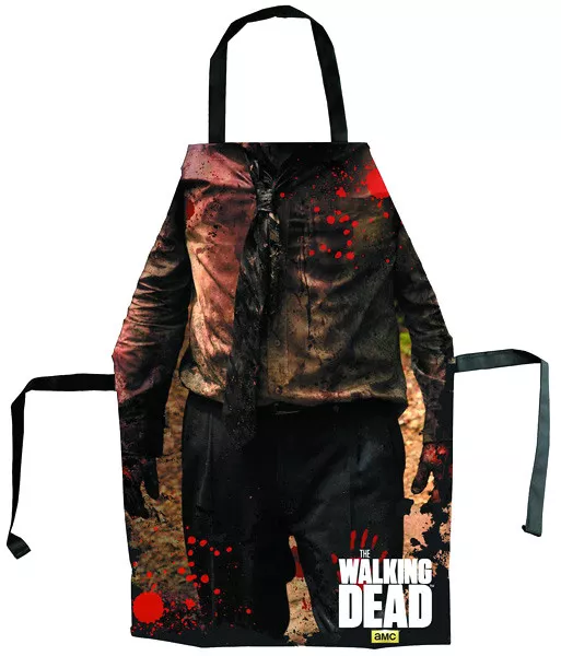 The Walking Dead - Walker Torso Vinyl Schürze Brandneu - GRILLEN Kochen Zombie