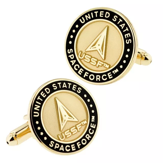 PinMart's Officially Licensed U.S. Space Force Cufflinks