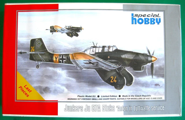 AVION MAQUETTE BOMBARDIER Junkers Ju-87 Stuka 1/72 EUR 8,00 - FR