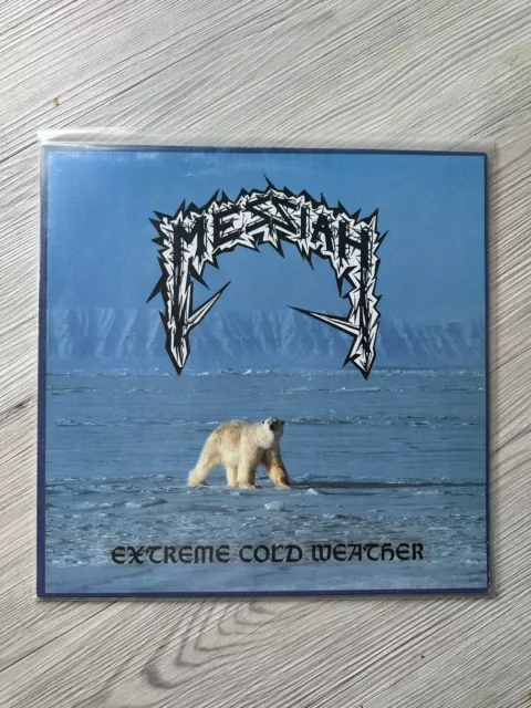 MESSIAH - Extreme Cold Weather LP Original Pressing Swiss Thrash Metal Mint