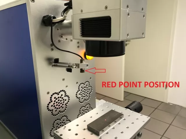 MOPA 60W Fiber Laser Marking Machine Engraving Aluminum Black Metal CE/FDA 3