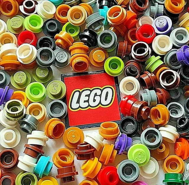 LEGO Round Stud Plates 1x1 Choose Colour (Packs of 25) Part 30057