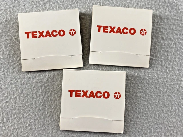 Vintage Texaco Gasoline Golf Tees & Ball Marker Premium Lot