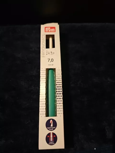 Ergonomic Crochet Hooks - Prym 7mm Soft Grip