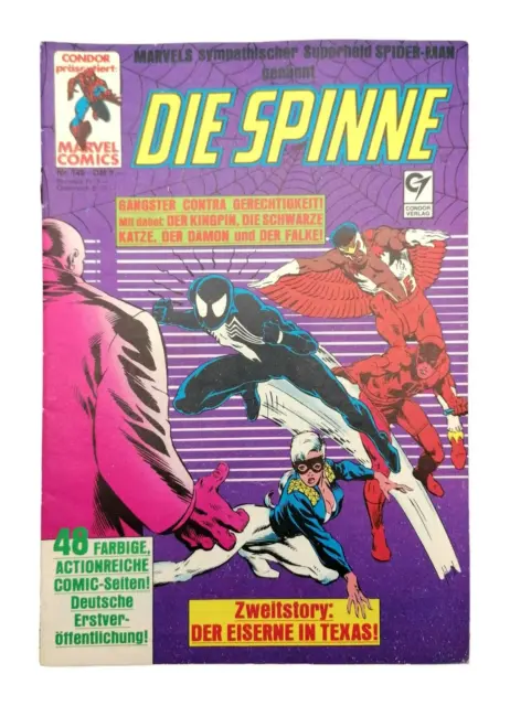 Marvel Spiderman Comic die Spinne Condor Nr. 149 Wann ist der Bandenkrieg zu End
