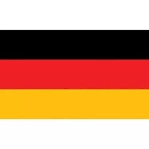 Germany Flag On Stick 4" x 6"