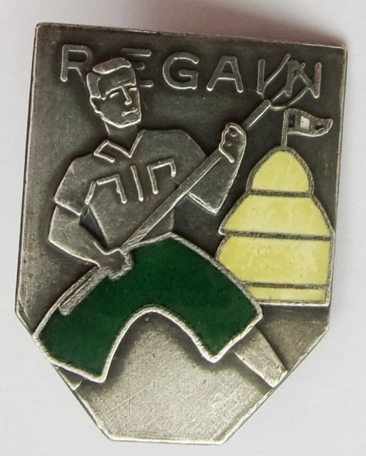 Insigne Savoie Alu peint Augis. Années 40