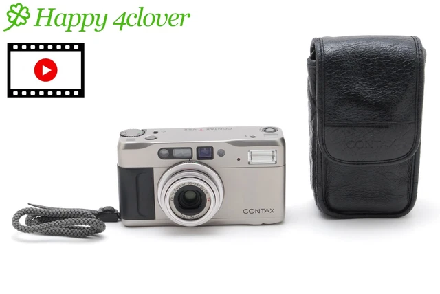 Appareil Photo Contax TVS II D - Argentique 35mm - Point & Shoot - Comme Neuf Avec étui Et Sangle